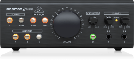 Behringer MONITOR2USB Hoparlör ve Kulaklık İzleme Denetleyicisi