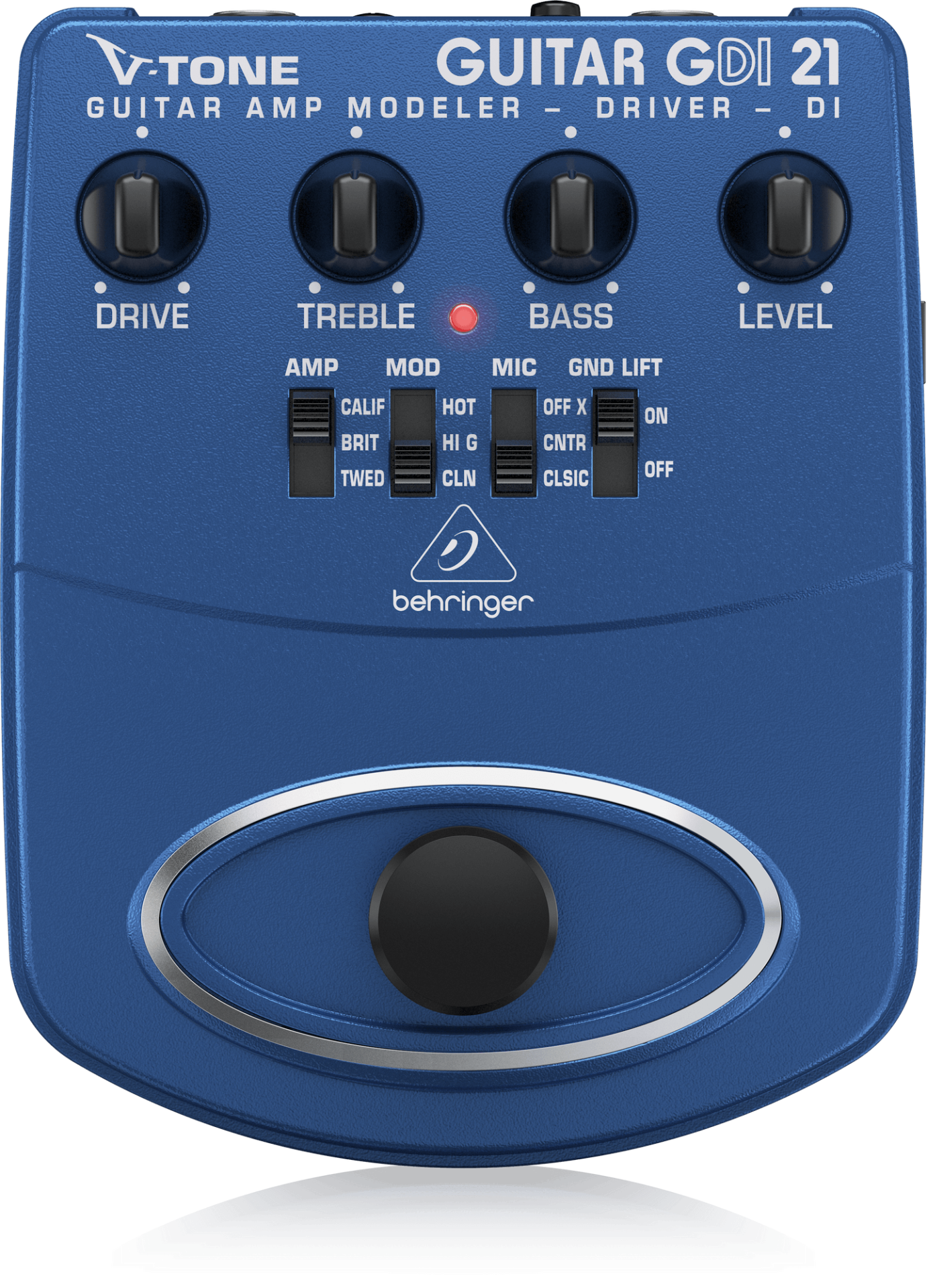 Behringer GDI21 V-Tone Guitar Driver DI Pedal