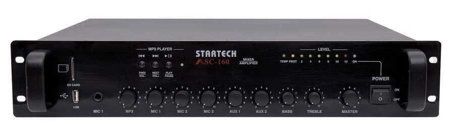 Startech ASC 160 4-16 Ohm 160 Watt Trafolu Amfi