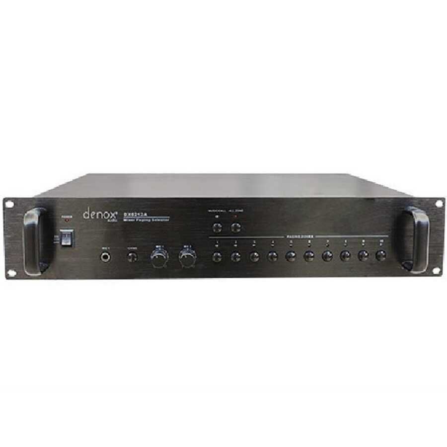 Denox DX6212A 10 Bölge Acil Anons Sistemi