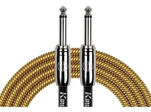 Kirlin IWCX - 201 PN - BY 6 Mt Sarı Örgülü Enstrüman Kablosu