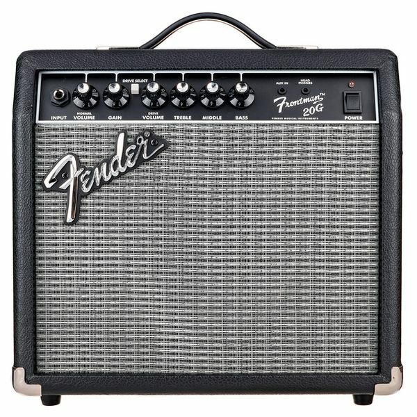 Fender Frontman 20G Black Elektro Gitar Amfisi