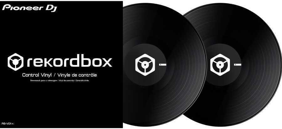 Pioneer DJ RB-VD1-K 2 Control Vinly-Plak (Siyah)