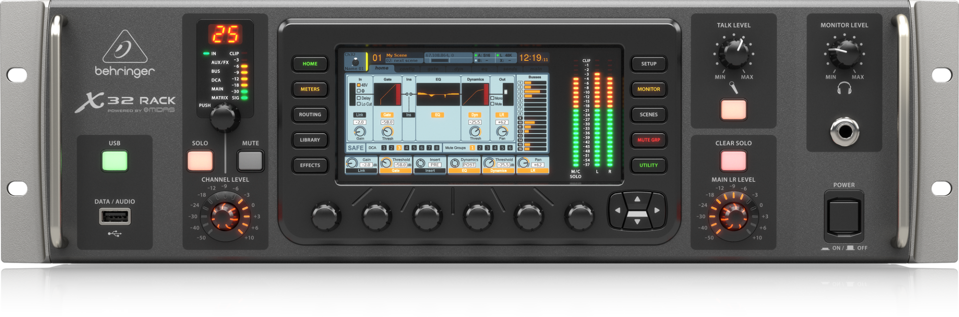 BEHRINGER X32 RACK 40 Kanal Rack Tipi Dijital Mikser