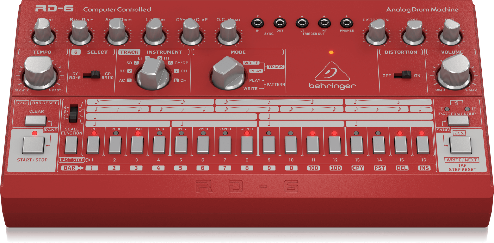 Behringer RD6-RD Analog Drum Machine