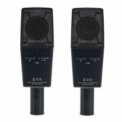 AKG C414 XLS Match Pair Stereo Condenser Stüdyo Mikrofon Seti