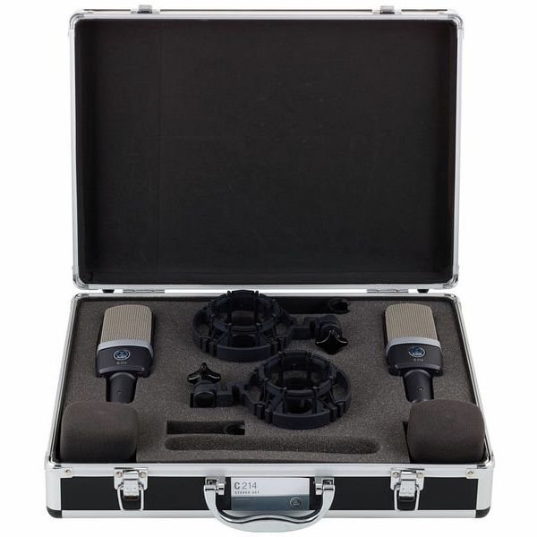 AKG C214 MATCHED PAIR Stereo Geniş Diyaframlı Kondenser Mikrofon
