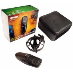 Shure PGA27-LC Cardioid Büyük Diyaframlı Condenser Mikrofonu