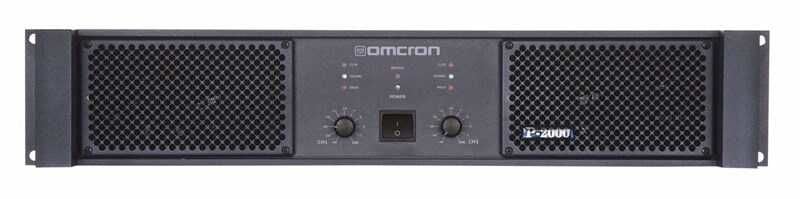 Startech OMCRON P-2000 2u 2x1000 Watt Rack Tipi Power Amfi
