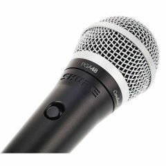 Shure PGA48-QTR-E Cardioid Dinamik Vokal Mikrofon