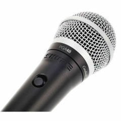 Shure PGA48-XLR-E Cardioid Dinamik Vokal Mikrofon