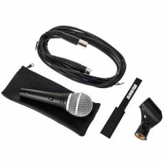 Shure PGA48-XLR-E Cardioid Dinamik Vokal Mikrofon