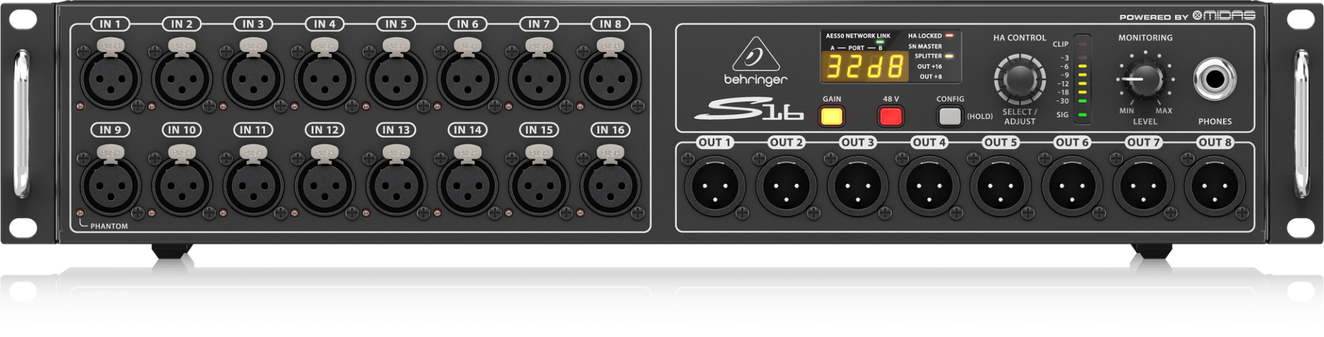 BEHRINGER S16 Dijital Stage Box