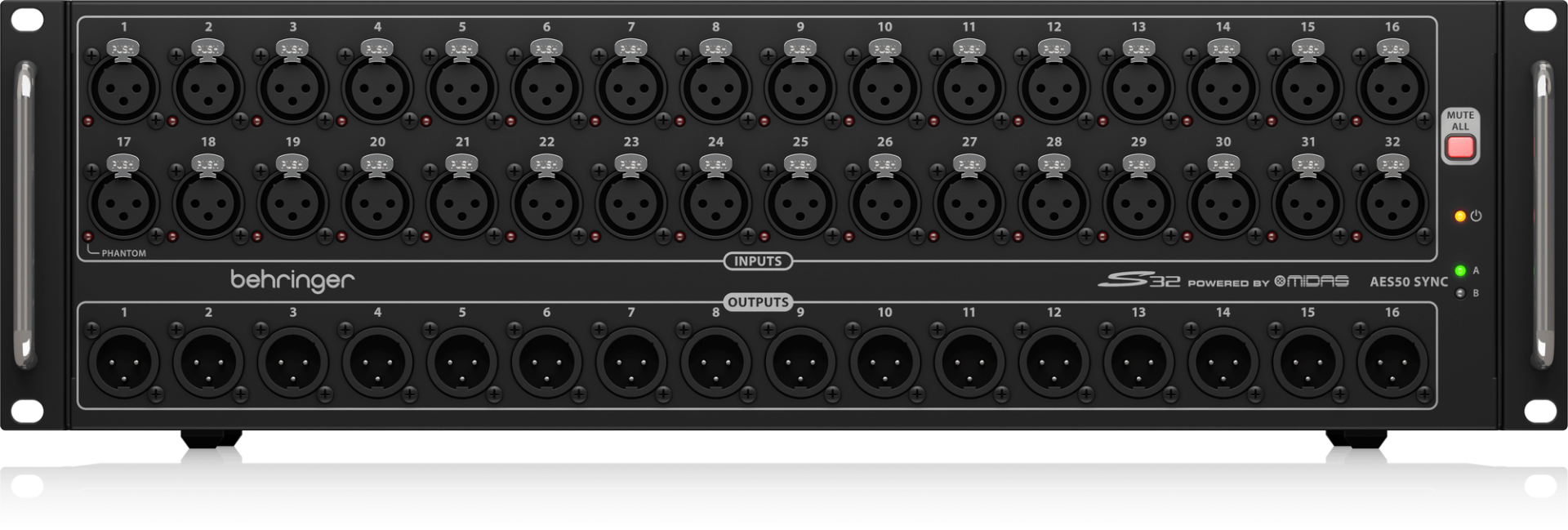 BEHRINGER S32 32 Kanallı Dijital Stage Box