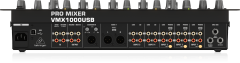 BEHRINGER VMX1000USB USB / Ses Arabirimi, BPM Sayacı ve VCA Kontrolü ile Profesyonel 7 Kanallı Raf Montajlı DJ Mikser