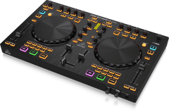 BEHRINGER CMD STUDIO 4A CMD Studio 4a 4-Deck DJ MIDI Controller with 4-Channel Audio Interface