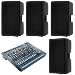 RCF ART 915-A Soundcraft EFX 12