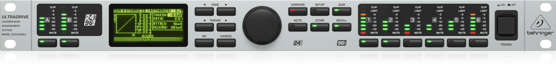 BEHRINGER DCX2496LE Dijital Crossover