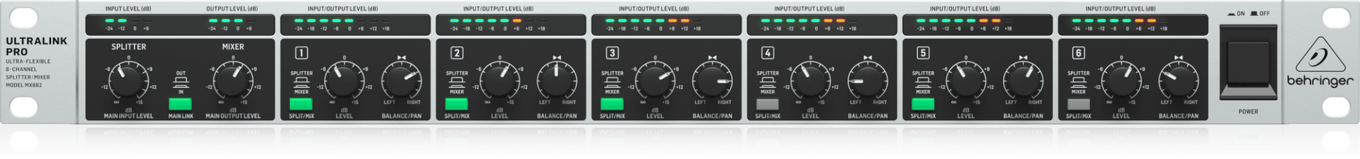 BEHRINGER MX882 V2 8 Kanal Splitter