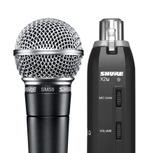Shure SM58-X2U Adaptörlü Dinamik Cardioid Mikrofon