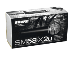Shure SM58-X2U Adaptörlü Dinamik Cardioid Mikrofon