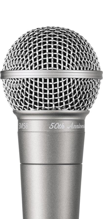 Shure SM58-50A 50.Yıl Dönüm Serisi
