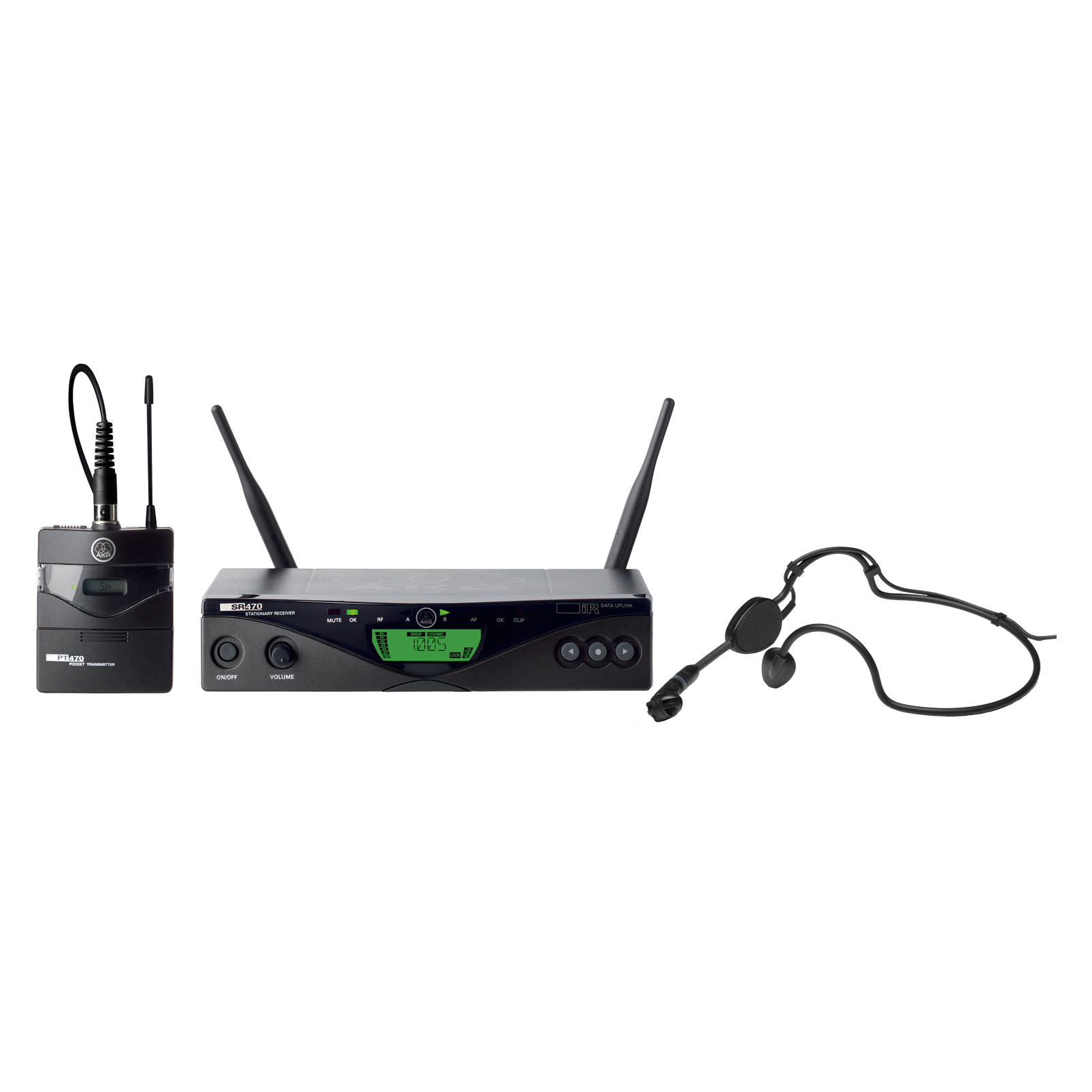 AKG WMS470 Sports Set BD8 Kablosuz Headset Tipi Mikrofon