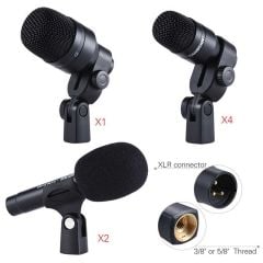 Takstar DMS-D7 Davul Enstruman Mikrofon Seti