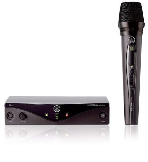 AKG WMS45 Vocal Set BD A Kablosuz Profesyonel El Tipi Mikrofon Seti