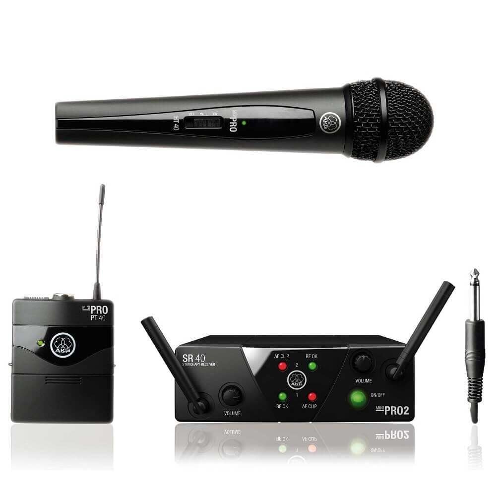 AKG WMS40 Mini 2 Mix-Set Kablosuz Profesyonel Mikrofon Seti