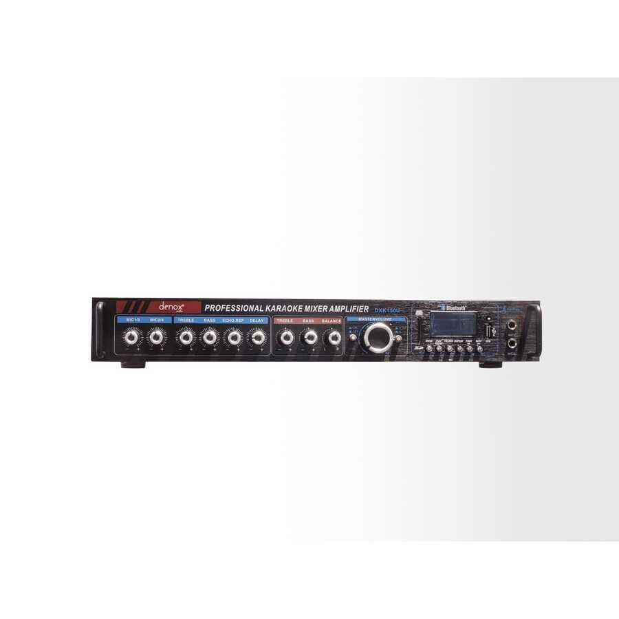 Denox DXK-150U - 2x80W 8 ohm USB/SD MP3 Stereo Amfi
