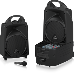 BEHRINGER PPA500BT 500 Watt 6 Kanal Taşınabilir Ses Sistemi