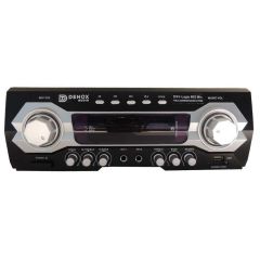 Denox DXV-LOGIC 802 - 2 Mik 2 Aux 120W 4 ohm Stereo Amfi