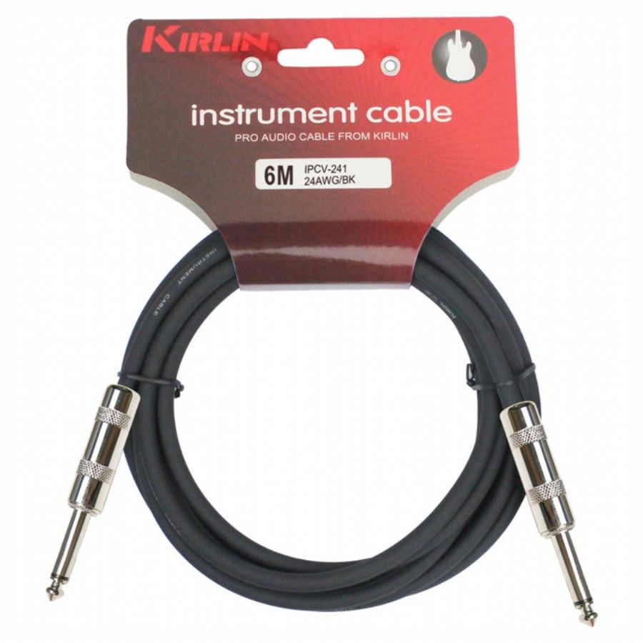 Kirlin IPCV 241 - BK 6 Mt Siyah Entrüman Kablosu
