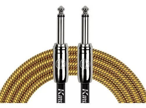 Kirlin IWCX - 201 PN - BY 6 Mt Sarı Örgülü Enstrüman Kablosu