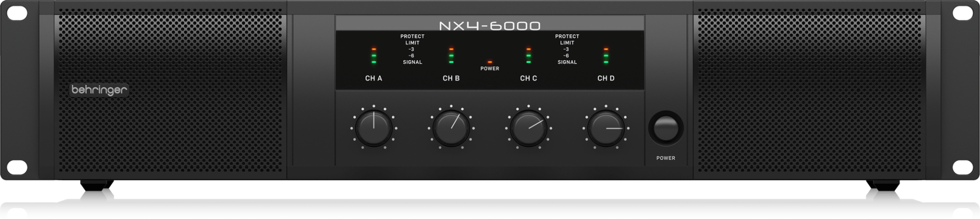 BEHRINGER NX4-6000 SmartSense 6000 Watt 4 Kanallı Amplifikatör
