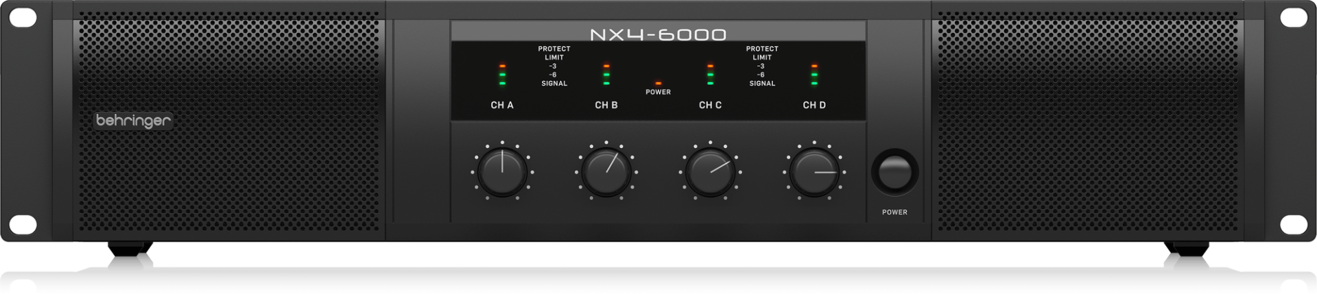 BEHRINGER NX4-6000 SmartSense 6000 Watt 4 Kanallı Amplifikatör
