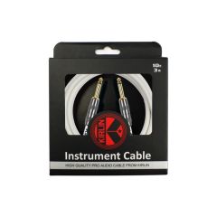 Kirlin IP-221GMG 3MT WHE Beyaz Premium Seri Enstruman Kablosu