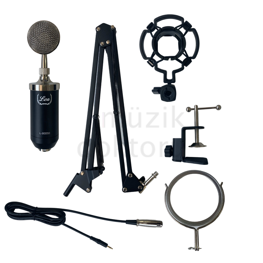 Lea L-2000 Yayın ve Kayıt Mikrofon Seti