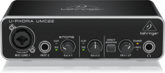 BEHRINGER UMC22 Midas Mikrofon Preamfi 2 x 2 USB Ses Kartı