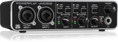 BEHRINGER UMC202HD 24-BIT/192KHZ Midas Preamfi 2x2 USB Ses Kartı