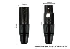 Kirlin MWC 270 PB 6 Mt / RDA Kırmızı-Siyah Örgülü Mikrofon Kablosu