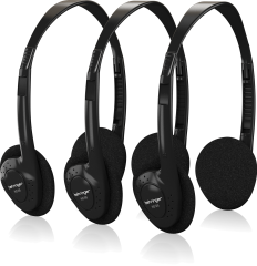 BEHRINGER HO66 Stereo Kulaklık Seti (3'lü Paket)