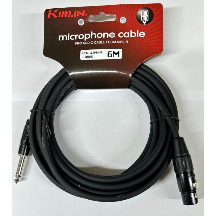 Kirlin MPC-472 PB 6 MT Mikrofon Kablosu