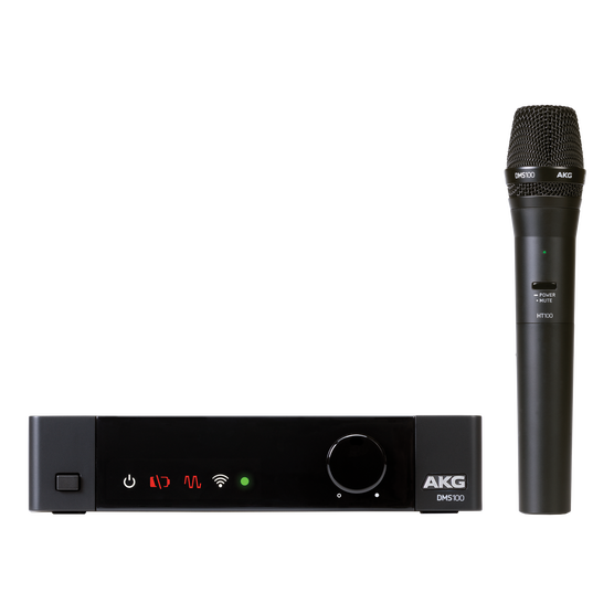 AKG DMS 100 Vocal Set Kablosuz Vokal Mikorofonu