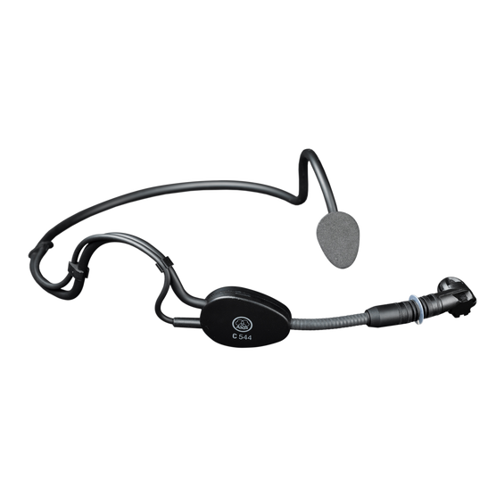 AKG C 544L Kondenser Headset Mikrofon