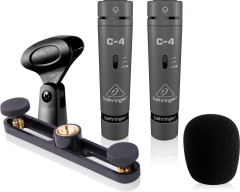 BEHRINGER C-4 2 Condenser Stüdyo Kayıt Mikrofonu