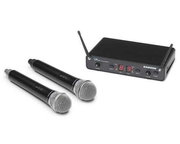 Samson CR288 Çift Kanallı Kablosuz El Tipi Mikrofon