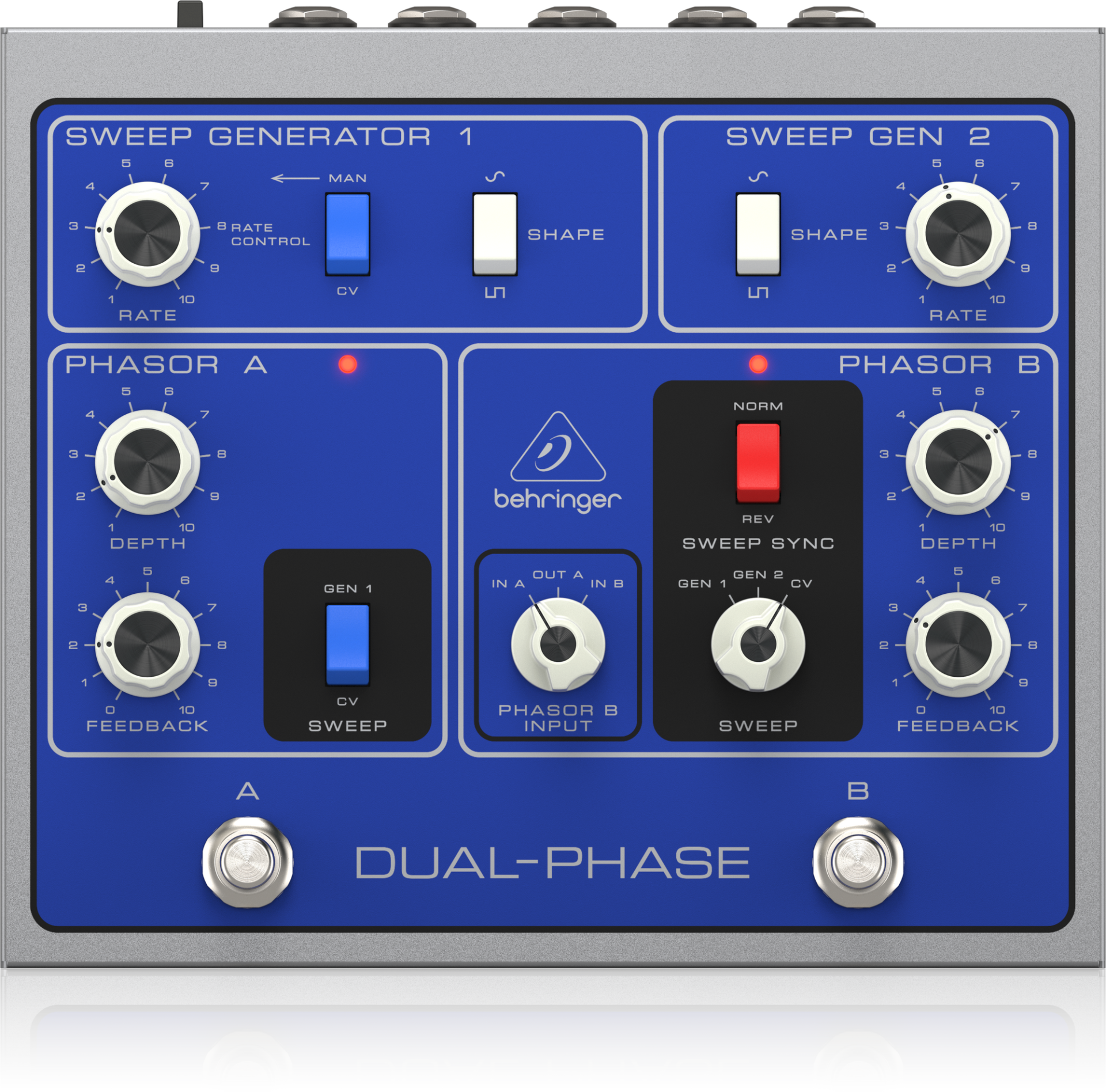 Behringer Bi-Phase Dual Phase Shifter Pedalı
