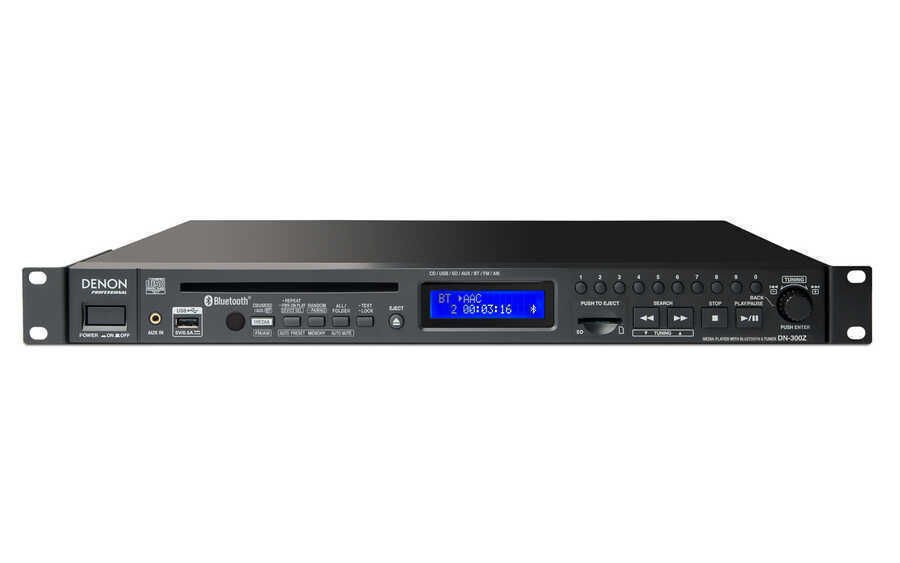 Denon DN-300ZB Bluetooth® / USB / SD / Aux ve AM / FM Tuner ile CD / Medya Oynatıcı